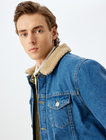 Koton Between-Season Jacket in Blue
