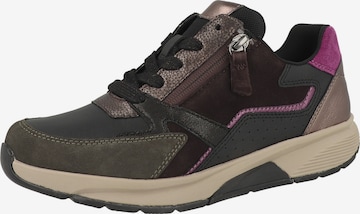 Sneaker bassa 'Rollingsoft 0106.01' di GABOR in nero: frontale