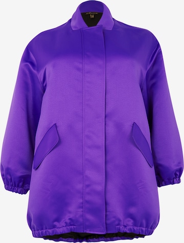 YOEK Tussenjas in Lila: voorkant