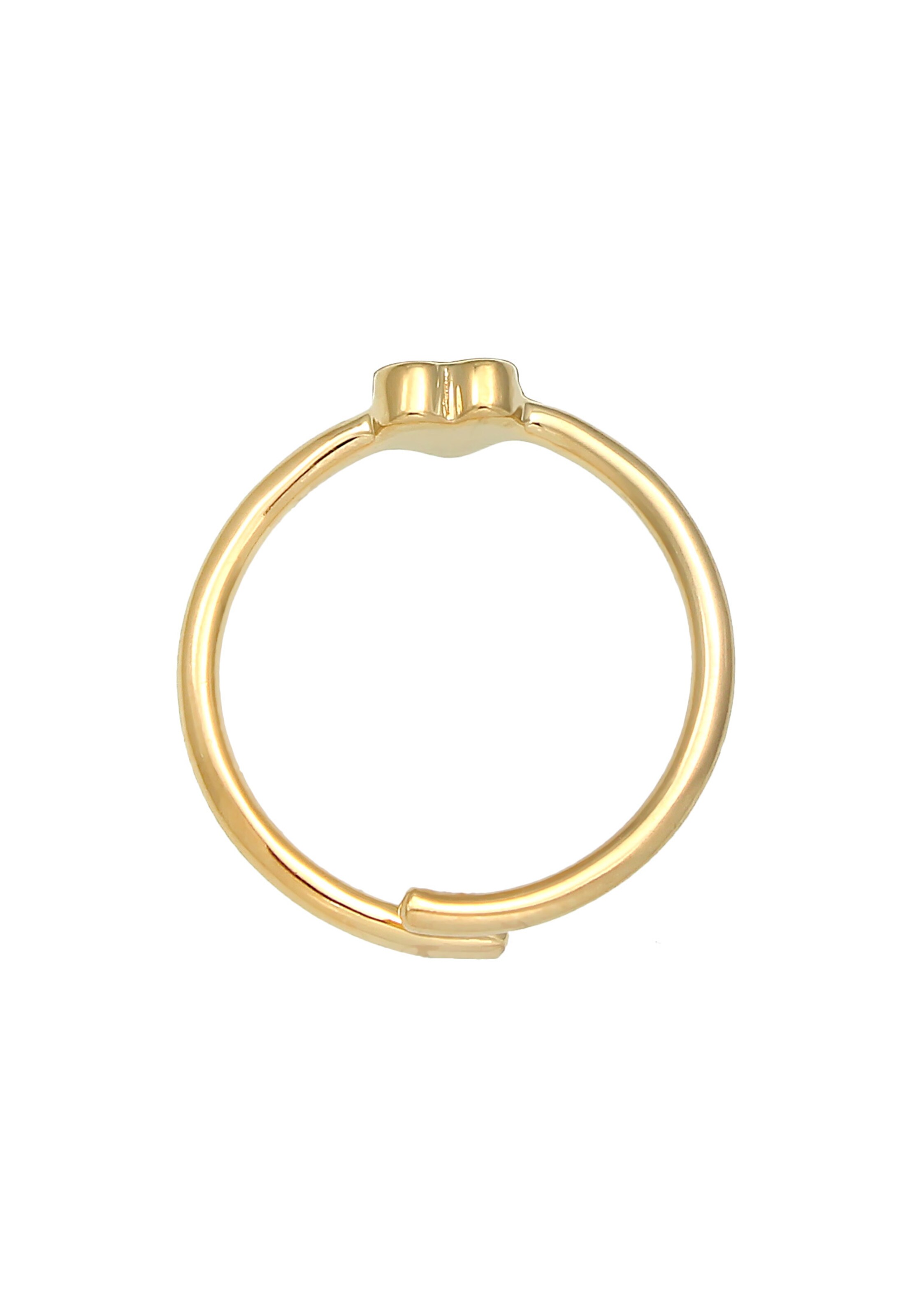ELLI Ring Herz in Gold