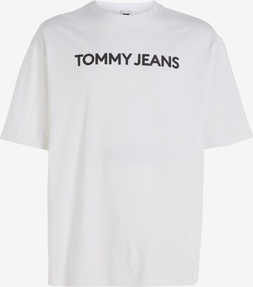 Tommy Jeans T-Shirt 'Classics' in Weiß: predná strana