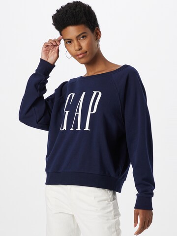 GAP Sweatshirt in Blauw: voorkant