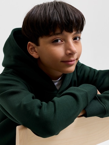 Bluză de molton 'JJEStar' de la Jack & Jones Junior pe verde