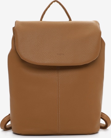 Emily & Noah Backpack ' Tours RUE 09 ' in Beige: front