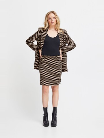 Gonna 'Kate' di ICHI in beige