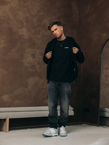 Richesse Regular Jeans 'BULLET BLACK BAGGY JEANS' in Grijs