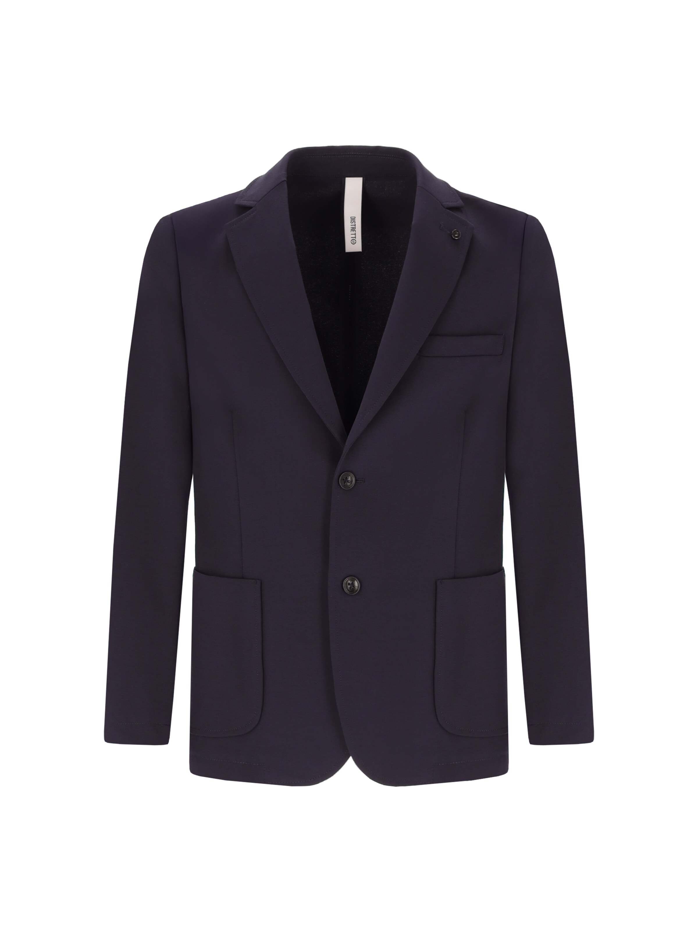 Distretto12 Regular Fit Sakko 'Milano' in Blau: Vorderseite