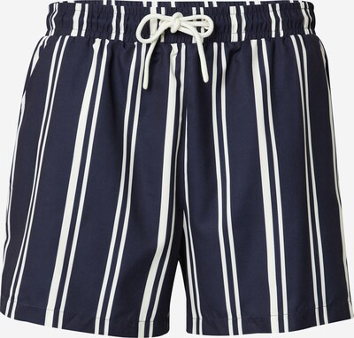 ABOUT YOU x Kevin Trapp Swimming shorts 'Ilias' in Navy / White, Item view