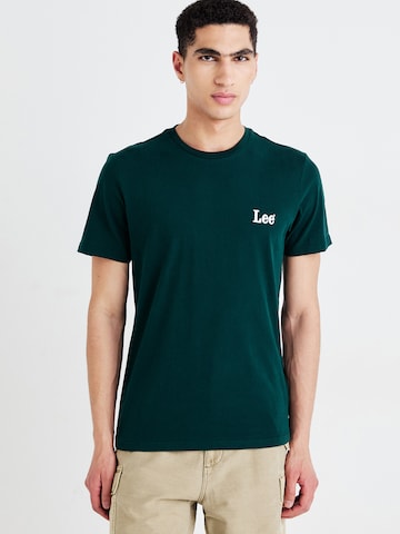 Tricou de la Lee pe verde: față