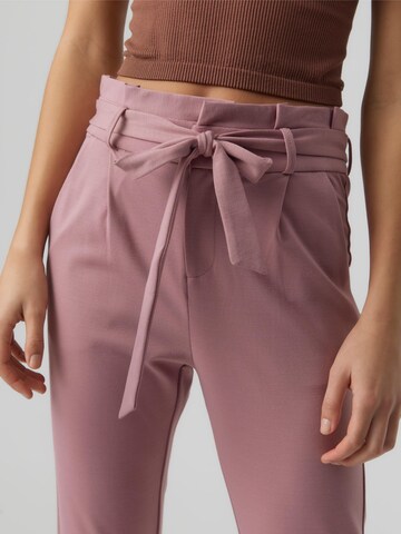 VERO MODA Slimfit Hose 'EVA' in Pink