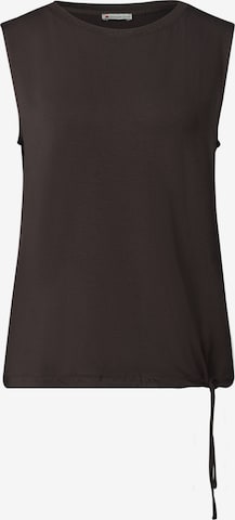 STREET ONE Top in Braun: Vorderseite