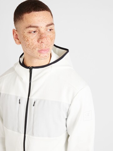 Veste de survêtement Champion Authentic Athletic Apparel en blanc