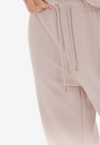 ENDURANCE Tapered Sportbroek 'Sartine' in Beige