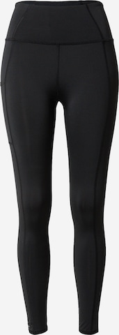 Skinny Pantalon outdoor COLUMBIA en noir : devant