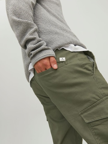 JACK & JONES - Regular Calças cargo 'Marco Joe' em verde