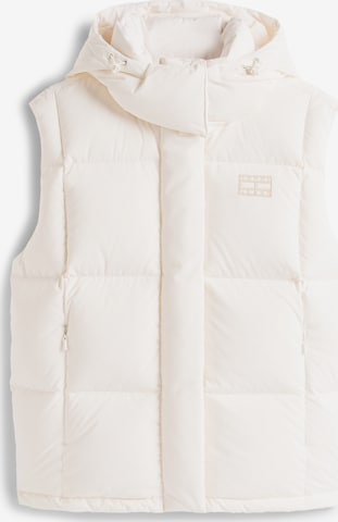 balta Tommy Jeans Liemenė 'ALASKA': priekis