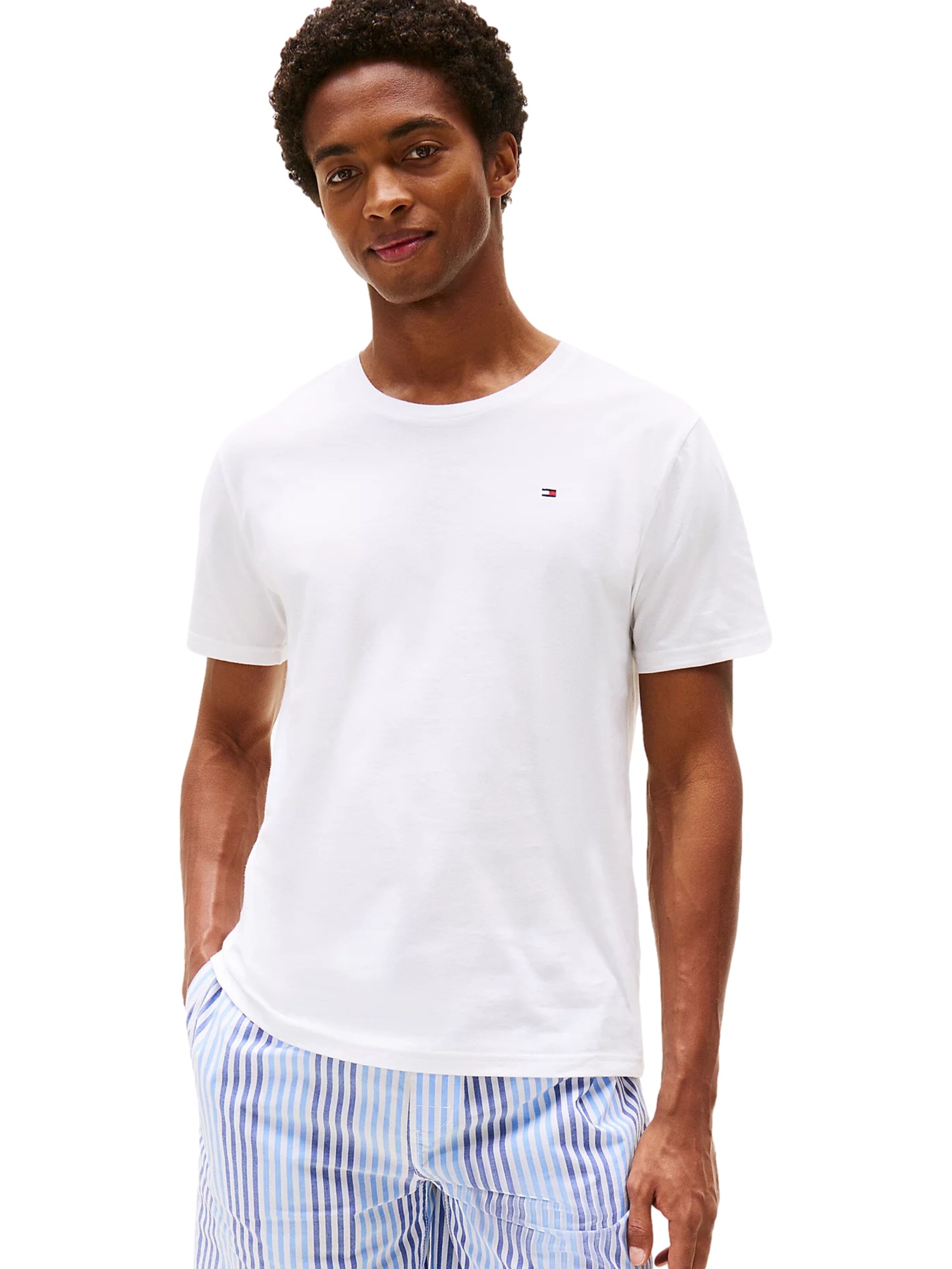 T-Shirt Tommy Hilfiger Underwear en blanc : devant