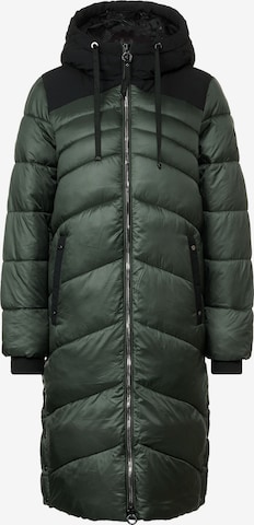 STREET ONE Winter Coat in Green: front