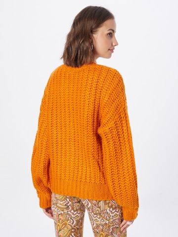 Noisy may Strickjacke 'STEVE' in Orange