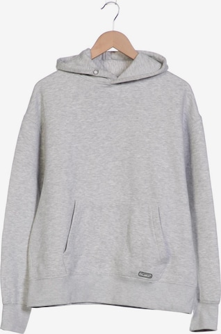 Pull&Bear Sweatshirt & Zip-Up Hoodie in M in Grey: front