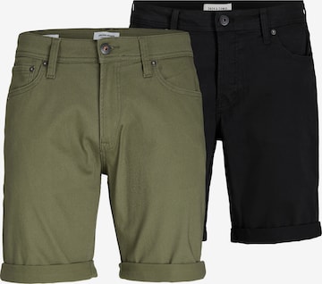 JACK & JONES Broek in Groen: voorkant