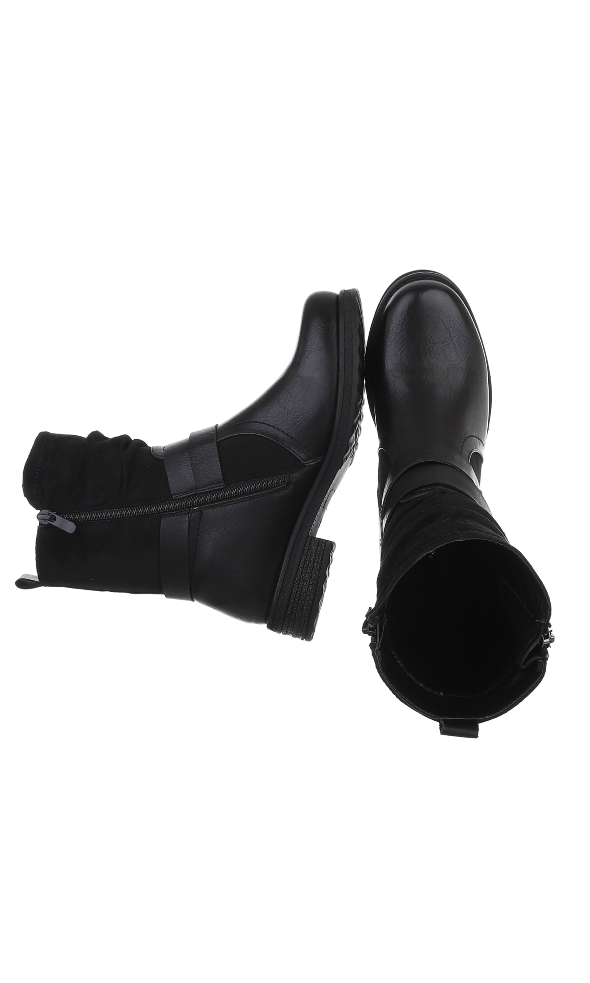 Ital-Design Ankle Boots in Black