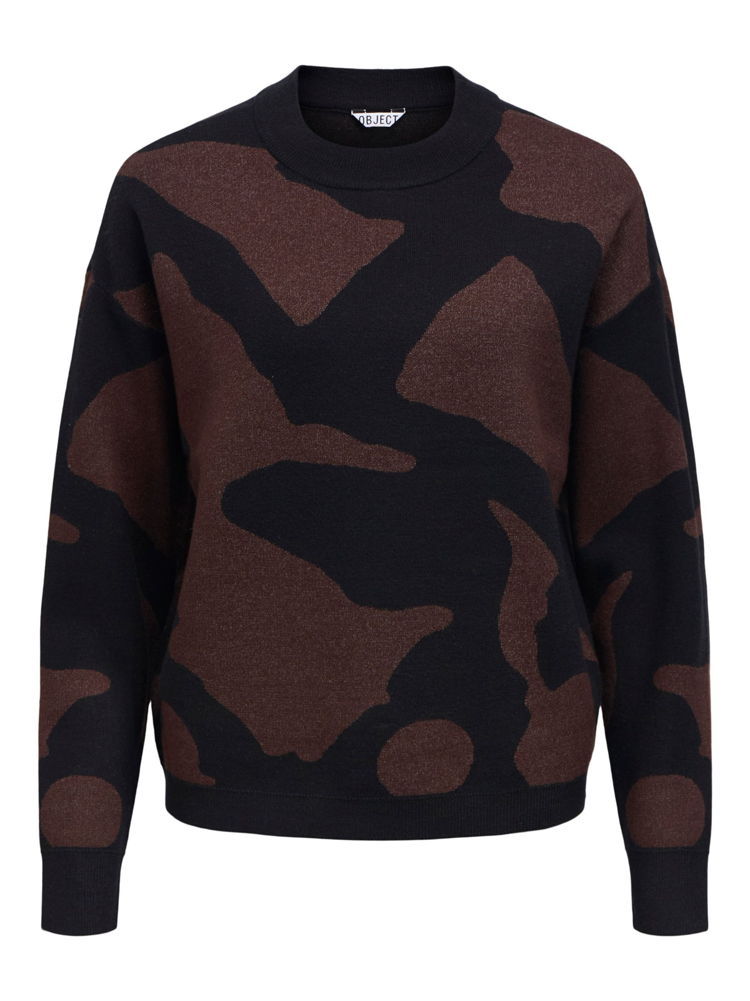 Pull-over 'OBJRay' OBJECT en noir : devant