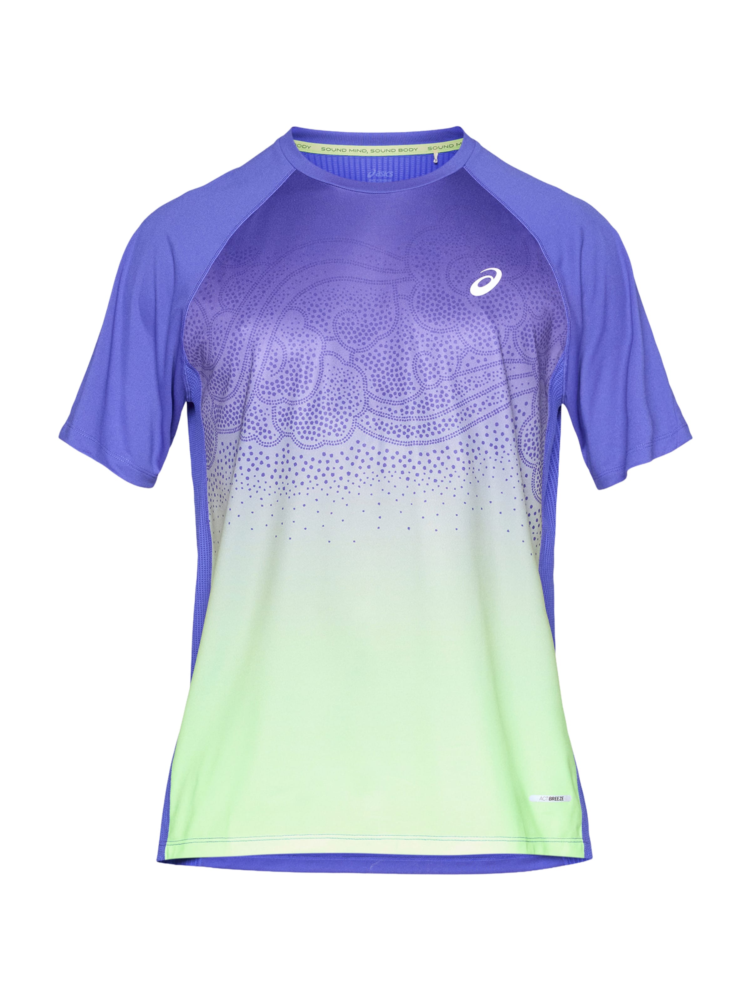 ASICS Функциональная футболка 'Road' в Синий: спереди