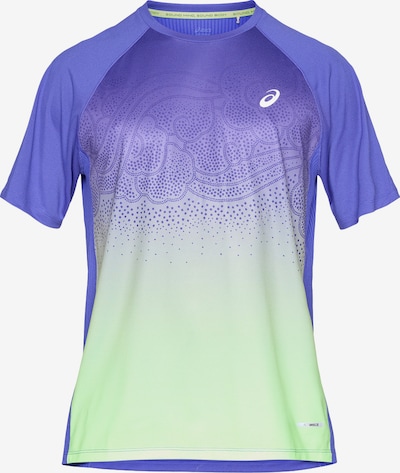 ASICS Tehnička sportska majica 'Road' u indigo / pastelno zelena, Pregled proizvoda