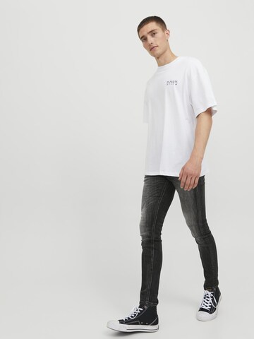 Regular Jeans 'Liam Seal' de la JACK & JONES pe negru