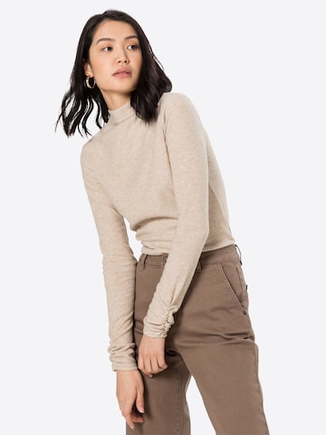 River Island Skjorte i beige: forside