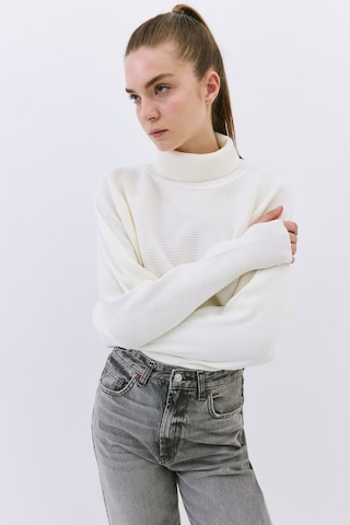 No Matter What Sweater in Beige: front