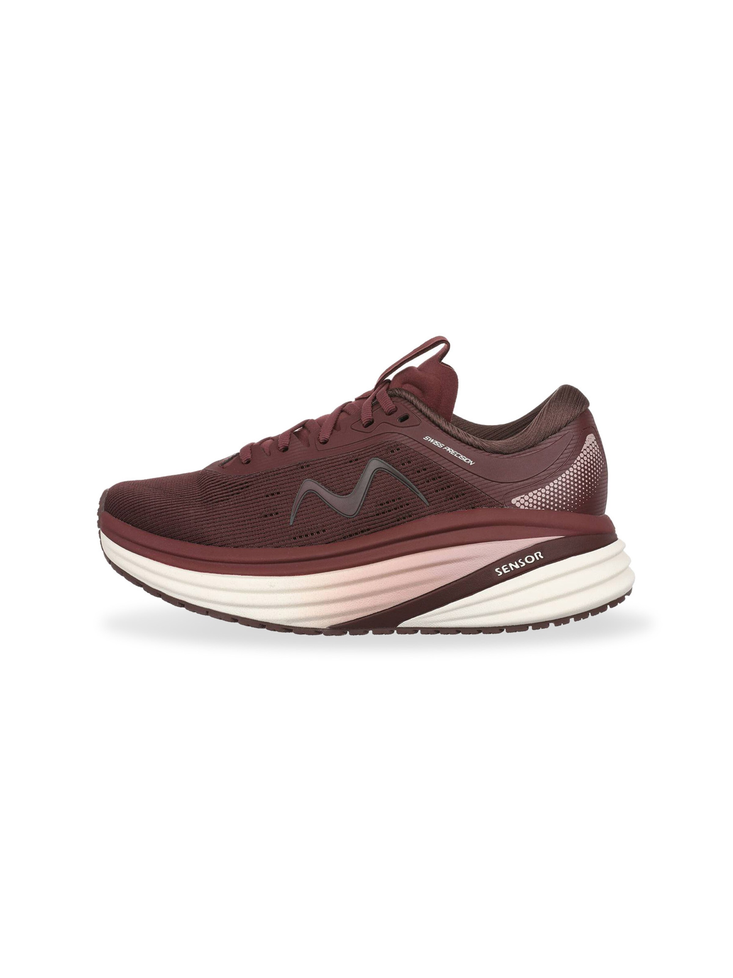 MBT Trampki slip on ' M-3000-2 LACE UP ' w kolorze czerwony: bok