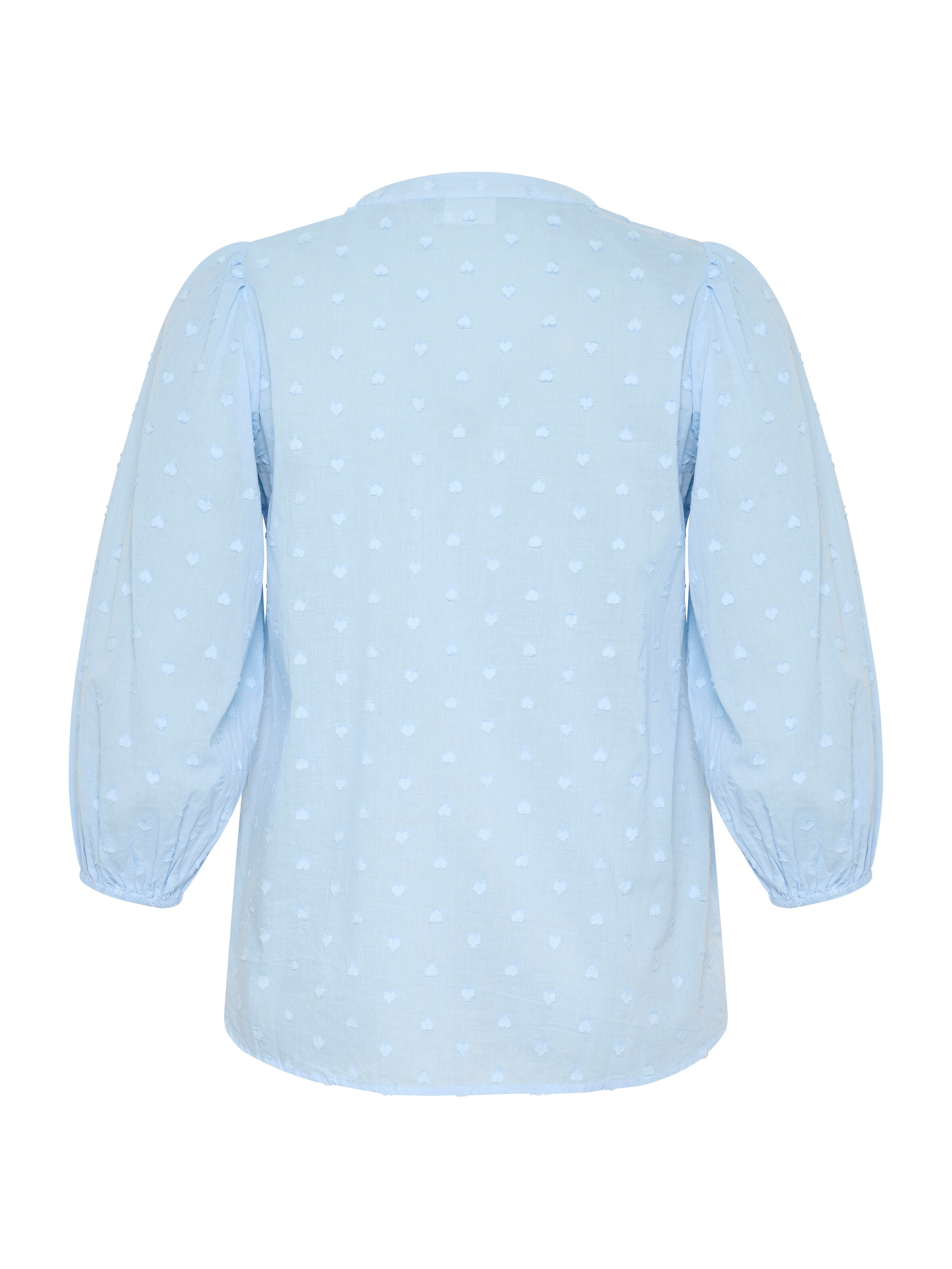 KAFFE CURVE Blouse 'Jolana' in Blauw