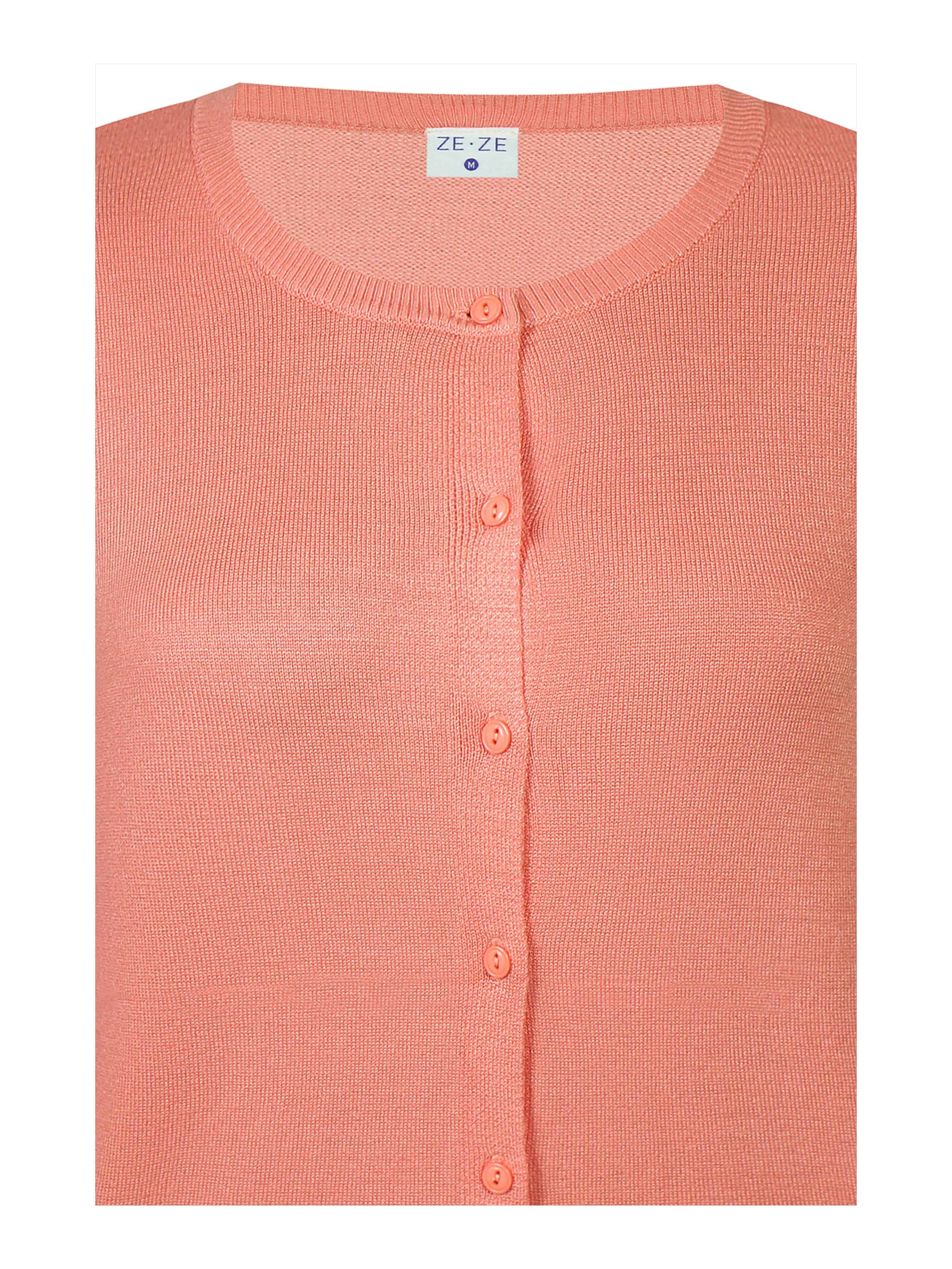 ze-ze Knit cardigan 'Norma 106' in Orange