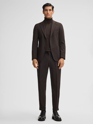 Coupe slim Veste de costume 'Arndt ' STRELLSON en marron
