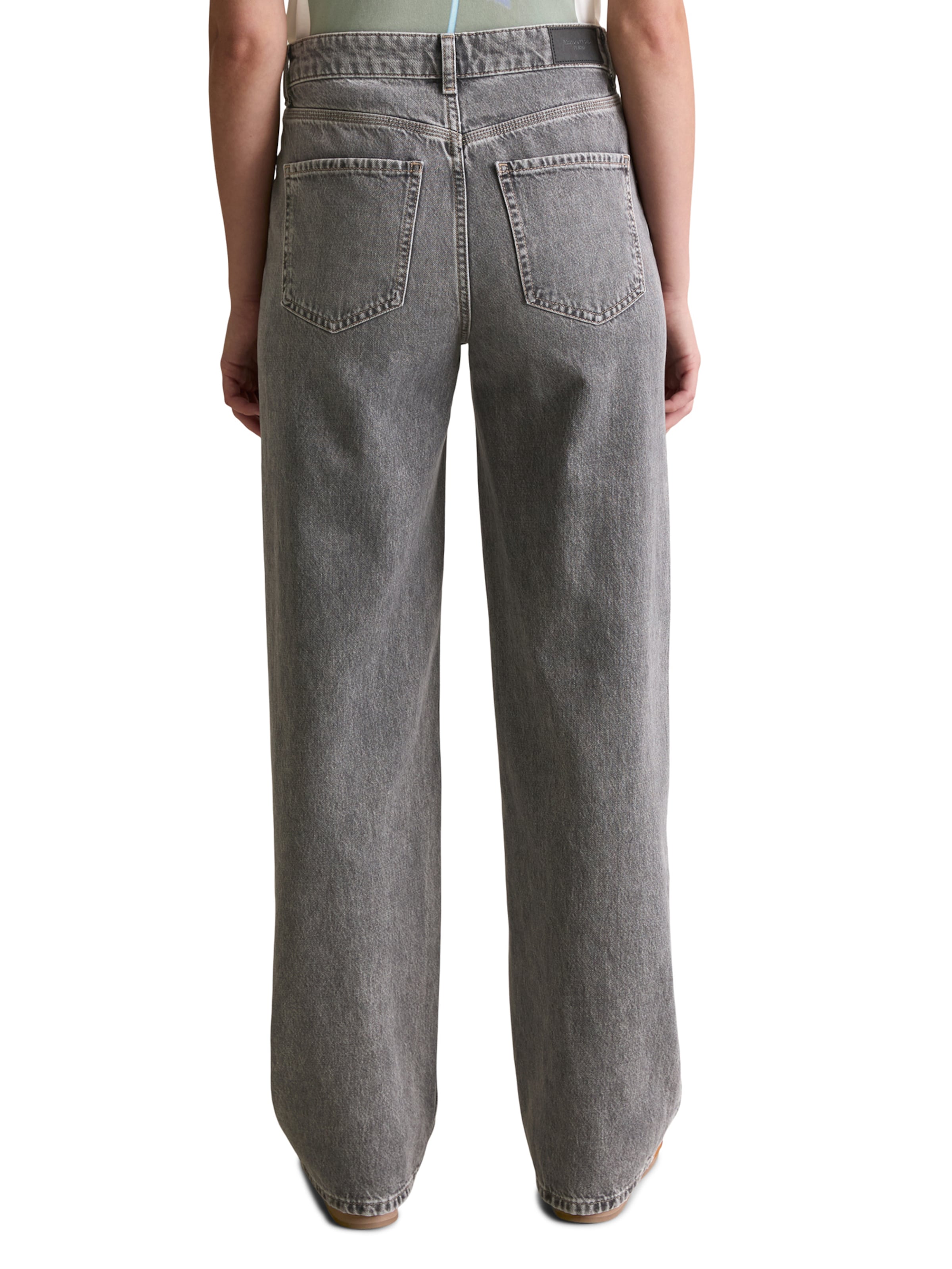 Marc O'Polo DENIM Широкий Джинсы 'Tomma' в Серый