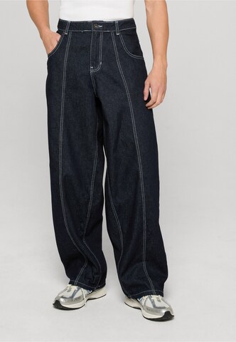 ROCAWEAR - Ropa ancha Vaquero 'Blueprint' en azul: frente