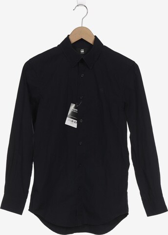 G-Star RAW Button Up Shirt in XS in Blue: front