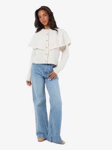 Cardigan BRAVE SOUL en blanc