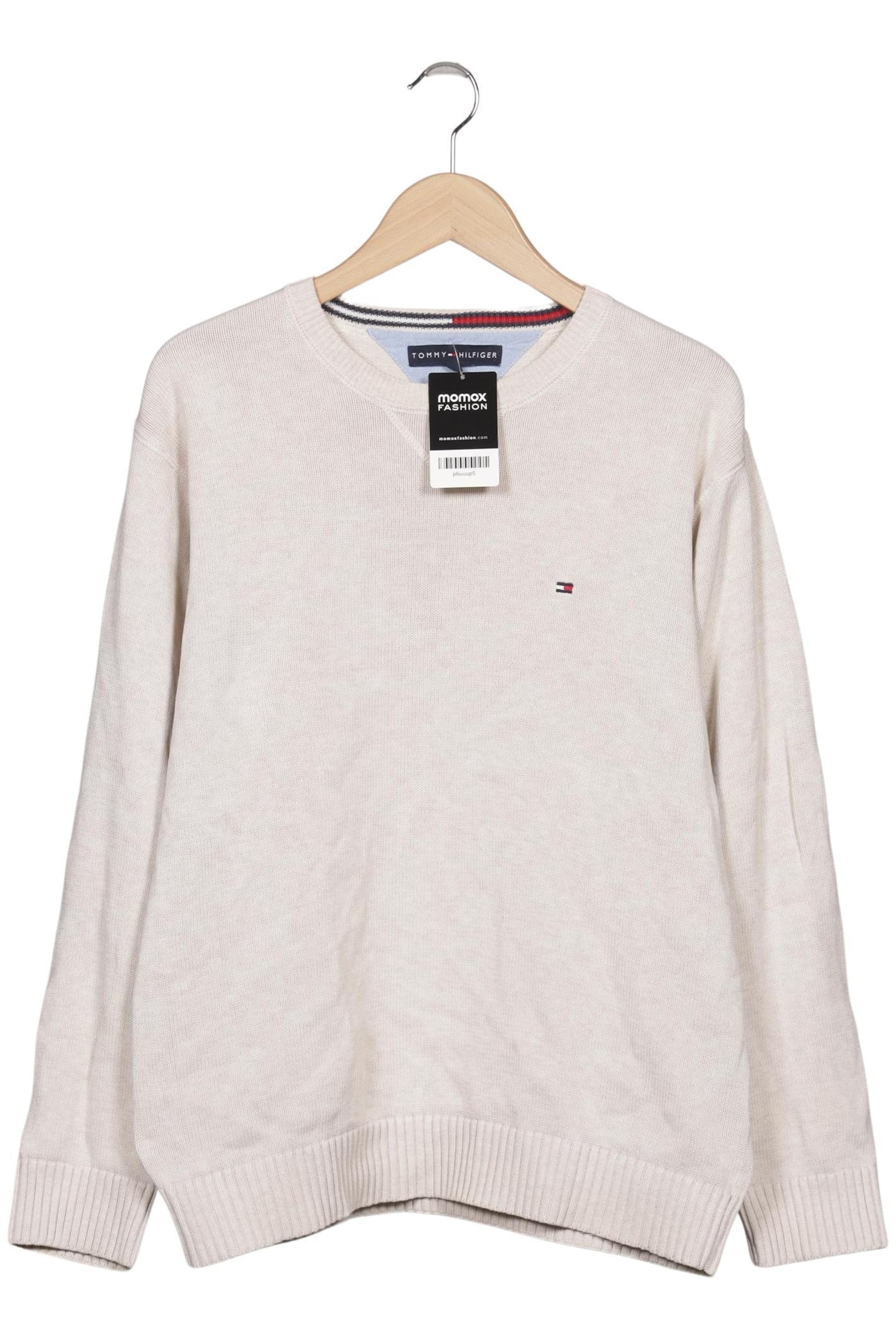 TOMMY HILFIGER Pullover L in Beige: Vorderseite