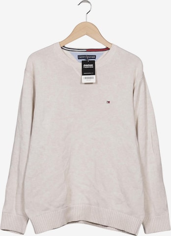 TOMMY HILFIGER Pullover L in Beige: Vorderseite