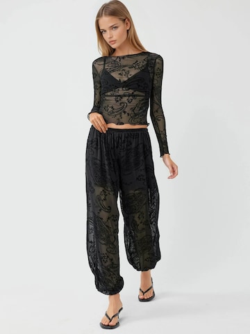 Tapered Pantaloni di Busem in nero