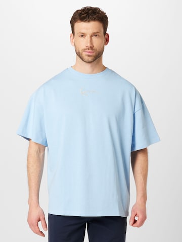 Karl Kani Shirt in Blauw: voorkant