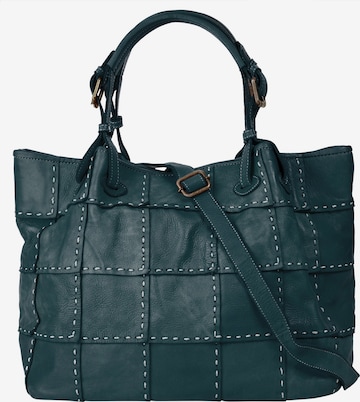 Samantha Look Shopper in Blue: front