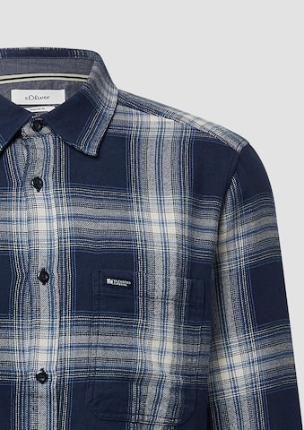 s.Oliver Regular Fit Hemd in Blau