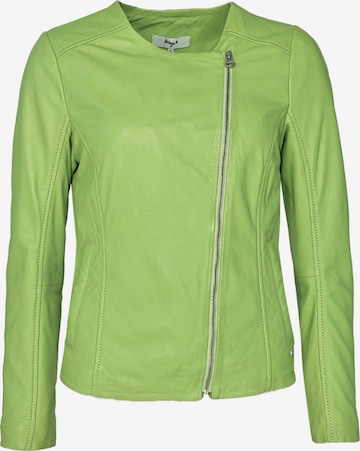 Maze Between-Season Jacket in Green: front