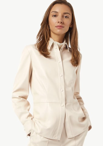 comma casual identity Blazer in Beige: Vorderseite