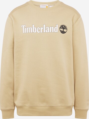 Felpa di TIMBERLAND in beige: frontale