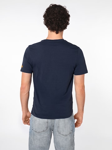 Eight2Nine Shirt 'Moin' in Blue